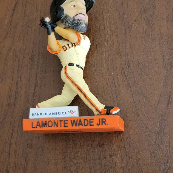 Lamonte Wade Jr San Francisco Giants 2022 Bobblehead. New, open box - Picture 12 of 14